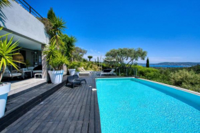 5-star villa rental with panoramic sea view in Grimaud - Villa Ciel et Mer